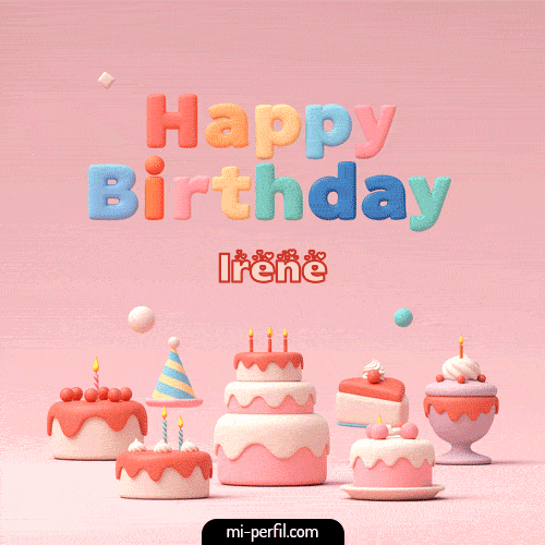 Happy Birthday II Irene