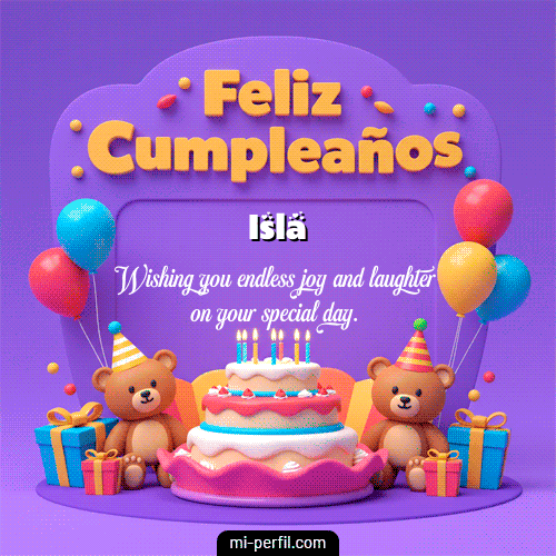 Feliz Cumpleaños XVI Isla