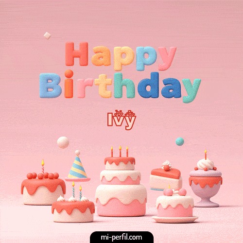 Happy Birthday II Ivy