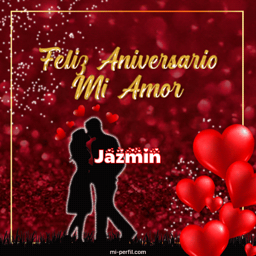 Feliz Aniversario Mi Amor Jazmin