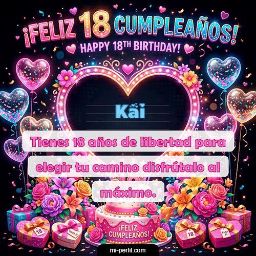 Gif Felices 18 Kai