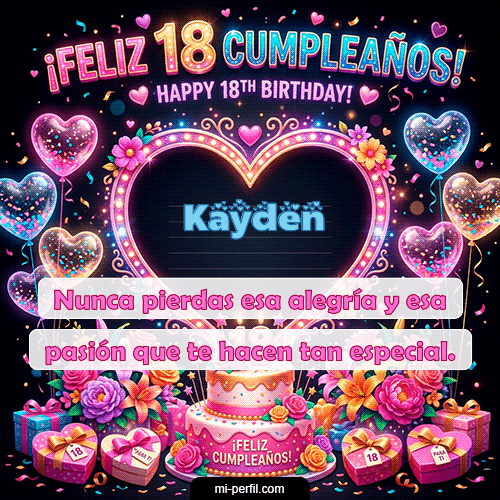 Gif Felices 18 Kayden