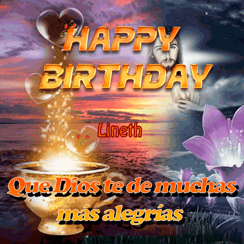 Feliz cumpleaños Lineth