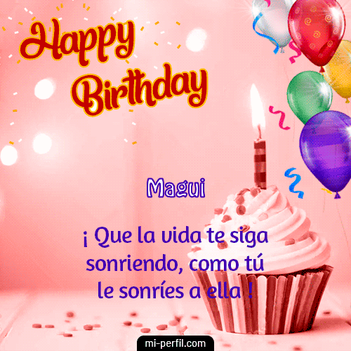 Feliz Cumpleaños Hermana I Magui
