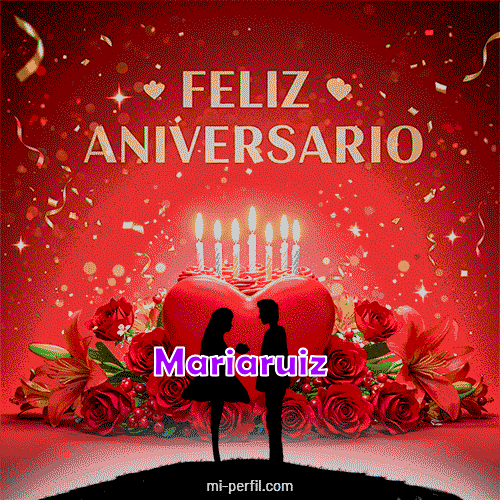 Gif de cumpleaños Mariaruiz