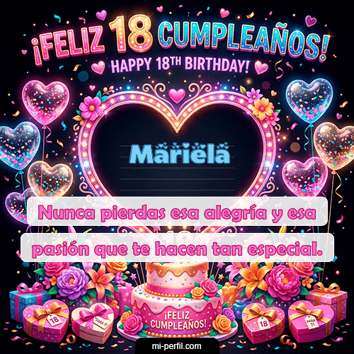 Gif Felices 18 Mariela