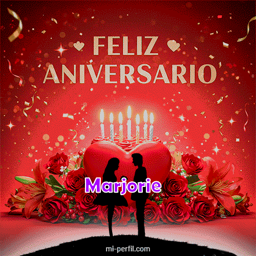 Gif de cumpleaños Marjorie