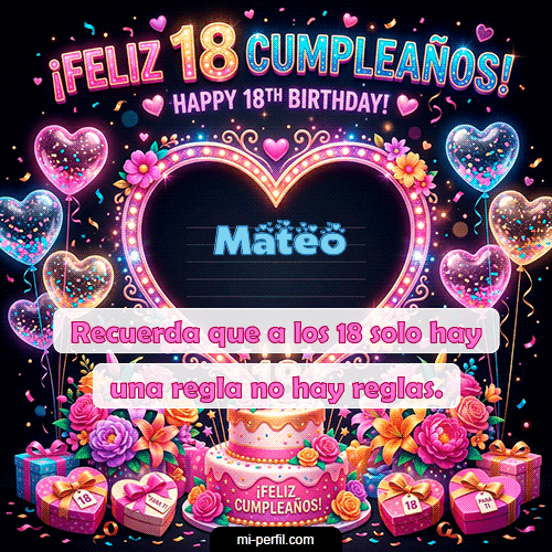 Gif Felices 18 Mateo