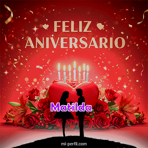 Feliz Aniversario 3 Matilda
