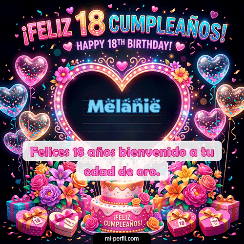 Gif Felices 18 Melanie