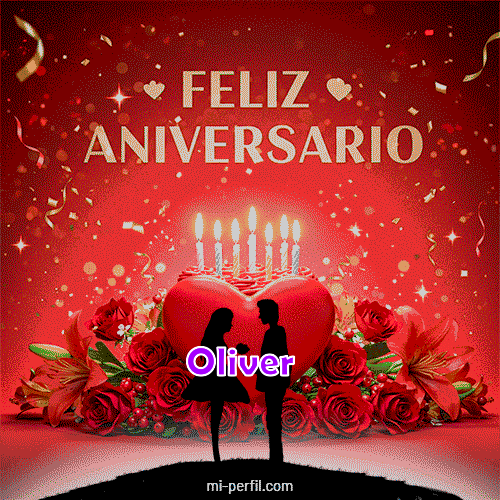 Feliz Aniversario 3 Oliver