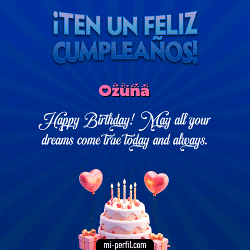 Te un Feliz Cumpleaños Ozuna