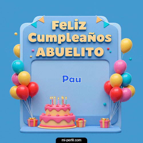 Gif de cumpleaños Pau