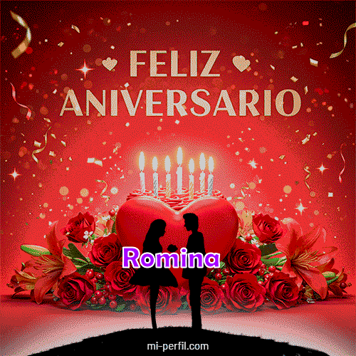 Feliz Aniversario 3 Romina