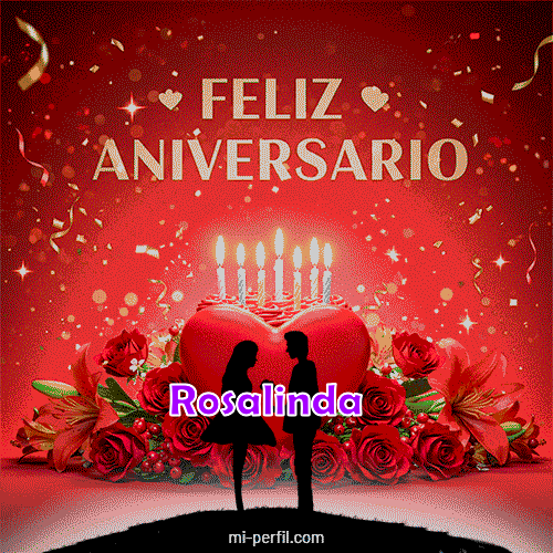 Gif de cumpleaños Rosalinda