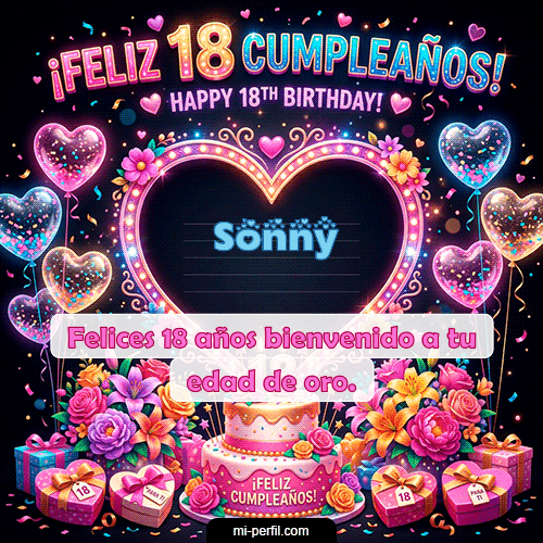 Gif Felices 18 Sonny