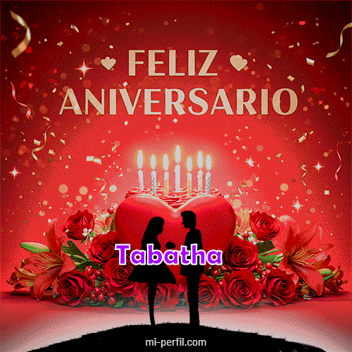 Feliz Aniversario 3 Tabatha