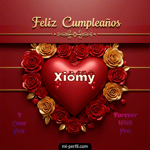 Feliz Aniversario Mi Amor 2 Xiomy