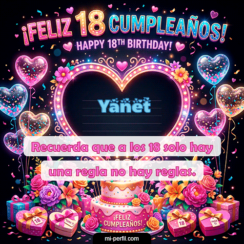 Gif Felices 18 Yanet