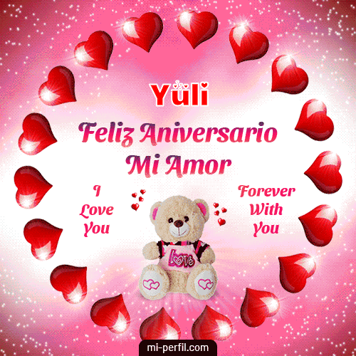 Feliz Aniversario Mi Amor 2 Yuli
