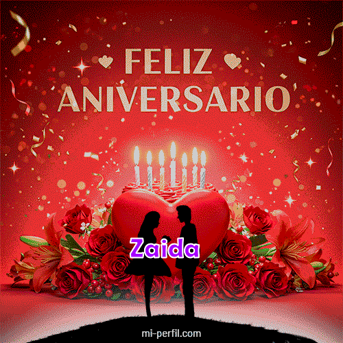Feliz Aniversario 3 Zaida