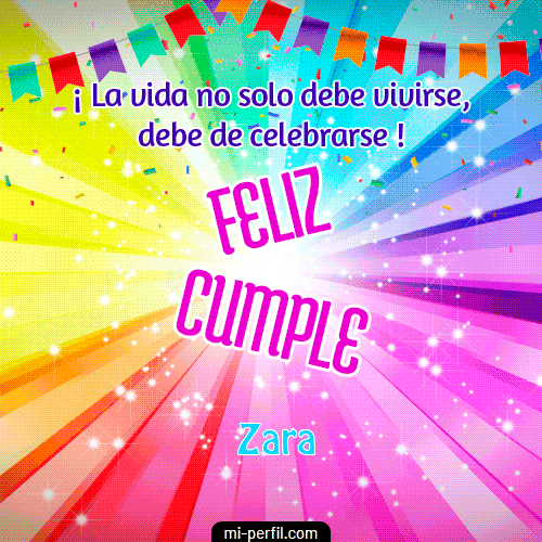 Un Feliz Cumple II Zara