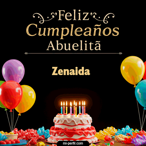 Feliz Cumpleaños Abuelita Zenaida