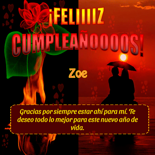 Feliiiiz Cumpleañooooos Zoe