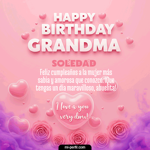 Feliz Cumpleaños Abuelita