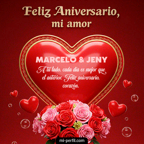 Feliz Aniversario Mi Amor 2