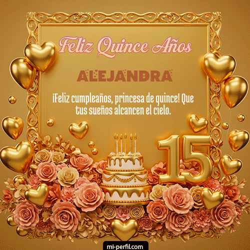 Feliz Cumpleaños 15