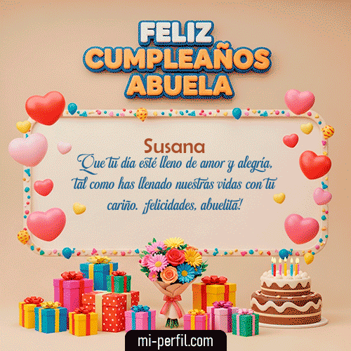 Feliz Cumpleaños Abuela VII