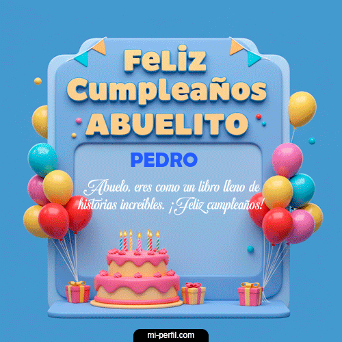 Feliz Cumpleaños Abuelito