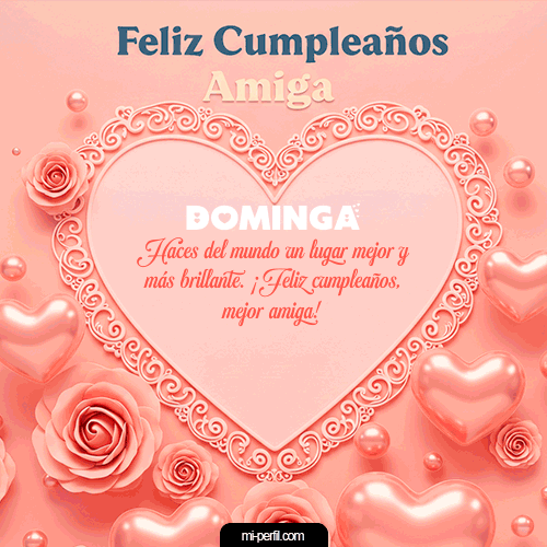 Feliz Cumpleaños Amiga IV