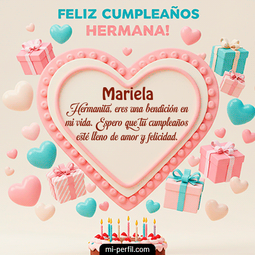 Feliz Cumpleaños Hermana III