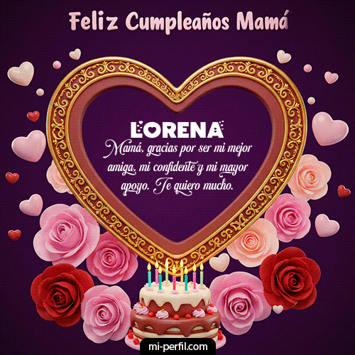 Feliz Cumpleaños Mamá I
