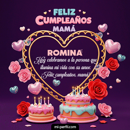Feliz Cumpleaños Mamá IV