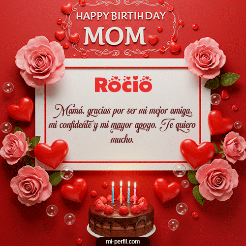 Feliz Cumpleaños Mamá