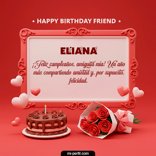 Feliz cumpleaños Amiga III