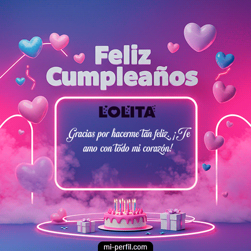 Feliz Cumpleaños Amor III