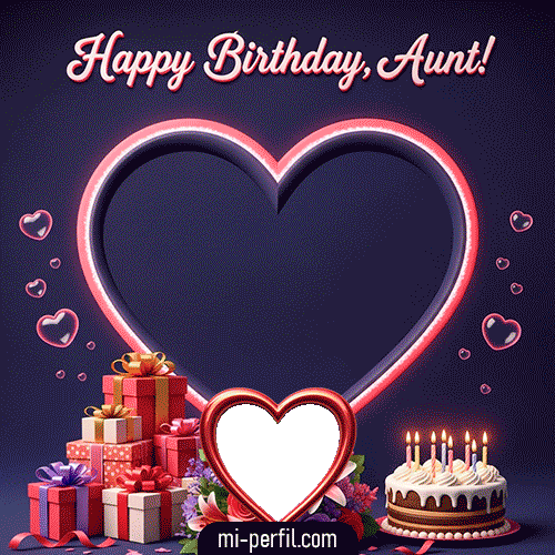 Marco Happy BirthDay Aunt!