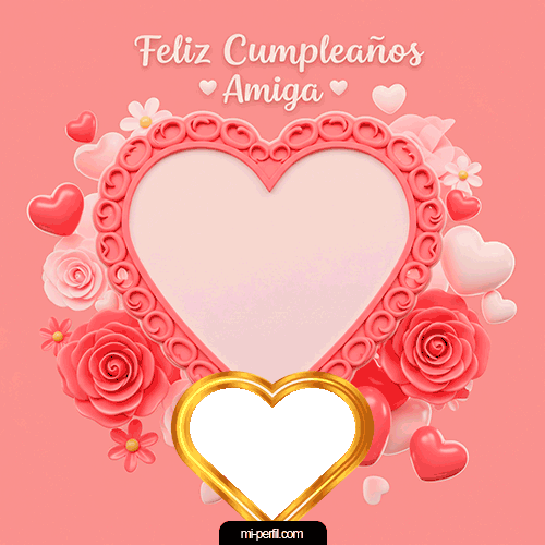 marco Feliz Cumpleaños Amiga II