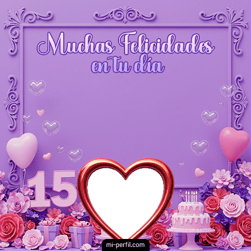 ¡Mucha Felicidad en tu día!