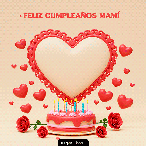 Gif Feliz Cumpleaños Mamá V