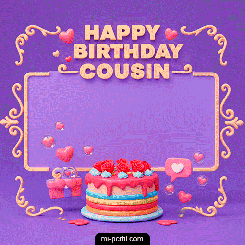 Happy BirthDay Cousin I