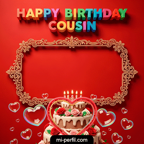Gif Happy BirthDay Cousin VIII