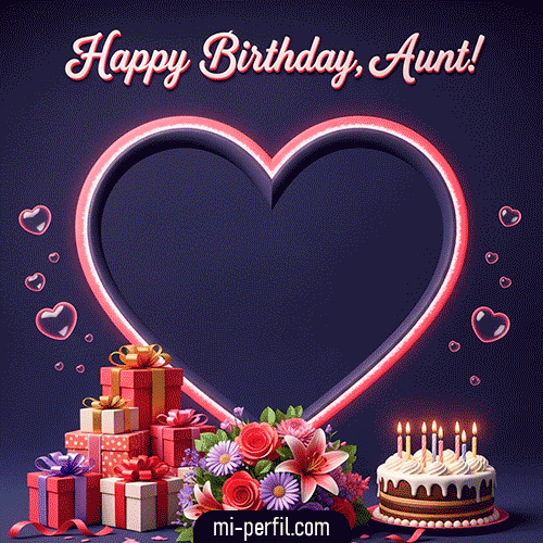 Gif Happy BirthDay Aunt!