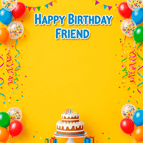 Happy BirthDay Friend II