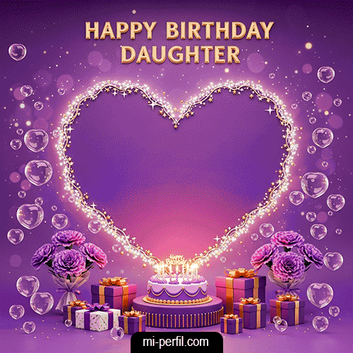 Happy birthday, daughter