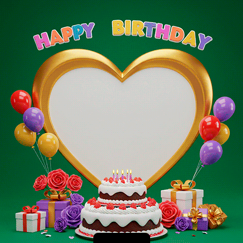 Plantilla Gif Feliz Cumple